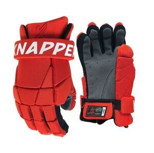 Knapper Hokejbalové rukavice Knapper AK3 SR, Senior, červená, 13"