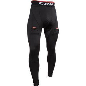 CCM Nohavice so suspenzorom CCM Compression Pant Jock JR, Junior, S, čierna