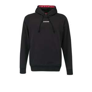 CCM Mikina CCM Team Fleece Pullover Hoodie SR, Senior, S, šedá