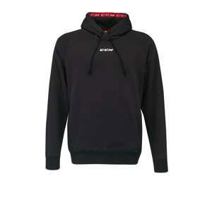 CCM Mikina CCM Team Fleece Pullover Hoodie SR, Senior, L, šedá