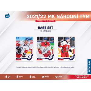Moje Kartičky Hokejové kartičky Slovak Ice Hockey Team 2022 Retail