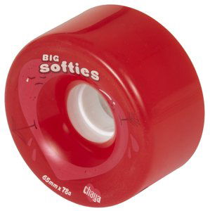 Powerslide Kolieska Chaya Big Softies Clear Red (4ks), 78A, 65, 37