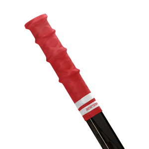 RocketGrip Koncovka RocketGrip Rubber Ultra Grip, červená-biela, Detská-Junior