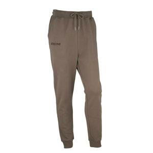 CCM Nohavice CCM Core Fleece Cuffed Jogger SR, hnedá, Senior, XXL