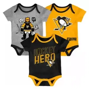 Outerstuff Body Outerstuff NHL Creeper Set Born To Be (3ks) YTH, Detská, Washington Capitals, 6-9M