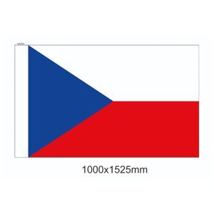 Hejduk Vlajka Česká republika 1000x1525mm