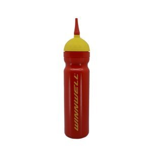 Winnwell Hokejová  fľaša Winnwell, červená-žlutá