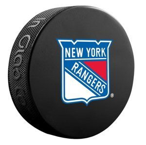 InGlasCo Fanúšikovský puk NHL Logo Blister (1ks), New York Rangers