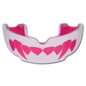 Safe Jawz Chránič  zubov Safe Jawz Extro Series Fangz Pink, Senior, Bez příchuti