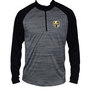 CCM Mikina Level Wear NHL Vandal 1/4 Zip Midlayer SR, Senior, L, Vegas Golden Knights