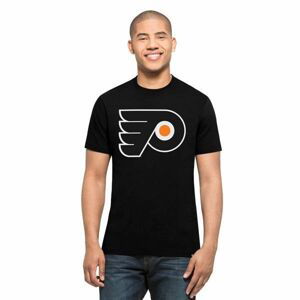 47' Brand Tričko 47 Brand Splitter Tee NHL SR, čierna, Senior, M, Philadelphia Flyers