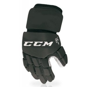 CCM Hokejbalové rukavice CCM 8K, černá, 9", XXS