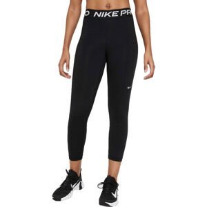 Nike 365 TIGHT CROP Dámske legíny, čierna, veľkosť L