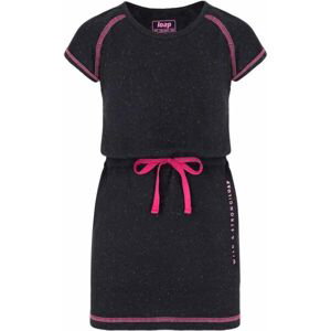 Loap BUGGI Dievčenské športové šaty, čierna, veľkosť 158-164