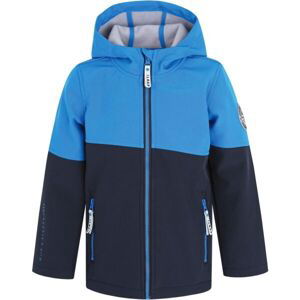 Loap LONDON Detská softshellová bunda, modrá, veľkosť 134-140