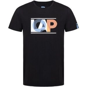 Loap ALBERTTO Pánske tričko, čierna, veľkosť L