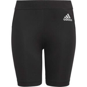 adidas TECHFIT SHORT TIGHTS Juniorské futbalové šortky, čierna, veľkosť