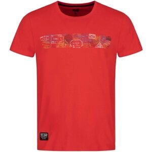 Loap BOLTON Pánske tričko, červená, veľkosť XL