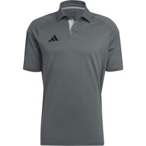 adidas TIRO23 C CO PO Pánska polo košeľa, sivá, veľkosť L