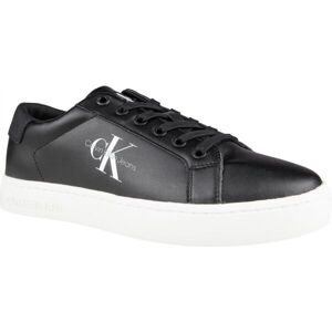 Calvin Klein CLASSIC CUPSOLE LACEUP LOW Pánska voľnočasová obuv, čierna, veľkosť 44