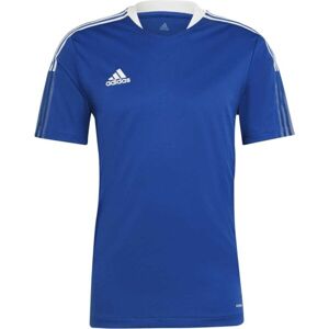 adidas TIRO21 TR JERSEY Pánsky futbalový dres, modrá, veľkosť L