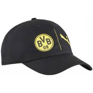 Puma BVB FANWEAR CAP Šiltovka, čierna, veľkosť UNI