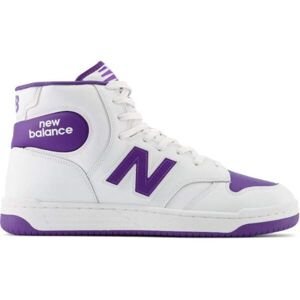 New Balance BB480SCE Pánska voľnočasová obuv, biela, veľkosť 41.5
