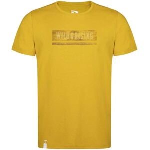 Loap BRELOM Pánske tričko, žltá, veľkosť L