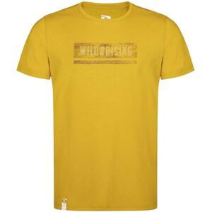 Loap BRELOM Pánske tričko, žltá, veľkosť S