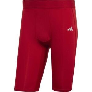 adidas TF SHO TIGHT Pánske spodné šortky, červená, veľkosť 2XL