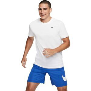 Nike DRY TEE DFC CREW SOLID M Pánske tréningové tričko, biela, veľkosť 2XL
