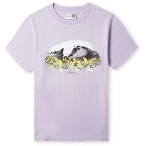 O'Neill SEFA GRAPHIC T-SHIRT Dievčenské tričko, fialová, veľkosť 140