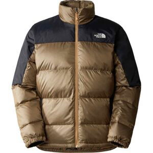 The North Face DIABLO M Pánska zimná bunda, hnedá, veľkosť XXL