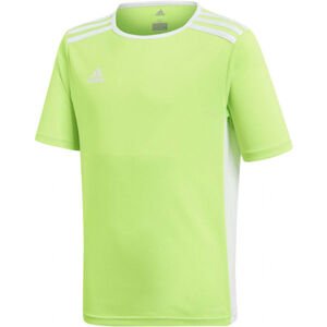 adidas ENTRADA 18 JSYY Chlapčenský futbalový dres, svetlo zelená, veľkosť 176