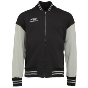 Umbro VARSITY BOMBER Pánska mikina, čierna, veľkosť L