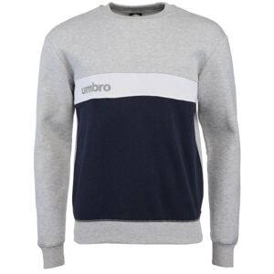 Umbro FW SPORTSWEAR SWEAT Pánska mikina, sivá, veľkosť S