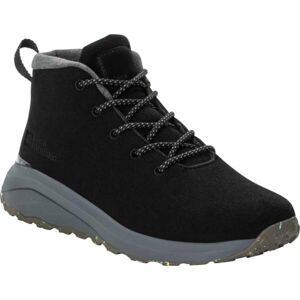 Jack Wolfskin CAMPFIRE WOOL MID W Dámska zimná obuv, čierna, veľkosť 39