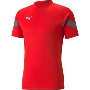 Puma teamFINAL Training Jersey Pánske športové tričko, červená, veľkosť 3XL