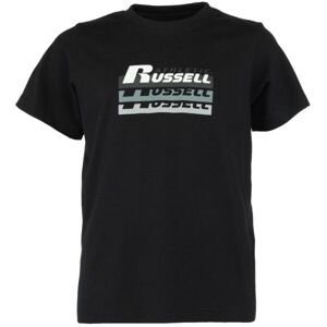 Russell Athletic TEE SHIRT BOY Detské tričko, čierna, veľkosť 140
