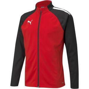 Puma TEAMLIGA TRAINING JACKET Pánska futbalová bunda, červená, veľkosť XL