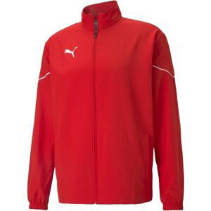 Puma TEAMRISE SIDELINE JACKET Pánska mikina, červená, veľkosť L