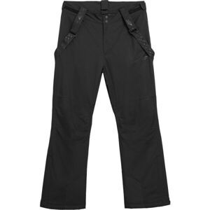 4F TROUSERS SKI Pánske lyžiarske nohavice, čierna, veľkosť