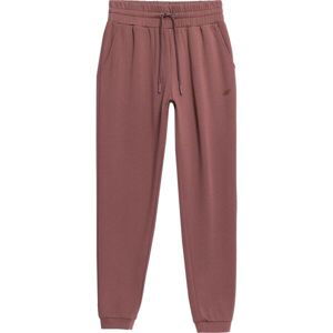 4F TROUSERS Dámske tepláky, ružová, veľkosť L