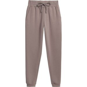 4F TROUSERS Dámske tepláky, béžová, veľkosť M