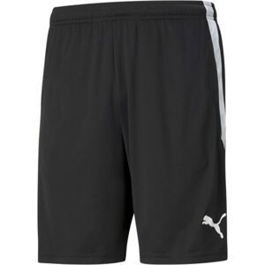 Puma TEAM LIGA TRAINING SHORTS Pánske futbalové kraťasy, čierna, veľkosť XL