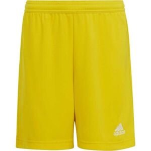 adidas ENT22 SHO Y Juniosrské futbalové šortky, žltá, veľkosť 140
