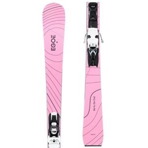 EGOE KONTURA + VIST VSP 412 Zjazdové lyže, ružová, veľkosť 150