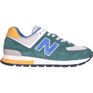 New Balance ML574DVG Pánska voľnočasová obuv, zelená, veľkosť 41.5