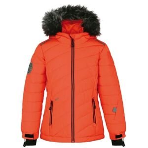 Loap FULSACA Detská lyžiarska bunda, oranžová, veľkosť 112/116