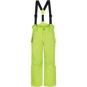 Loap CUBIS Detské lyžiarske nohavice, svetlo zelená, veľkosť 146/152